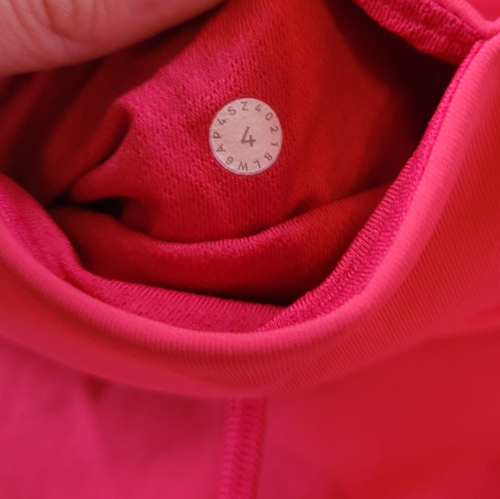 Lululemon Cropped Mesh Panel Leggings - Picture 5 of 8
